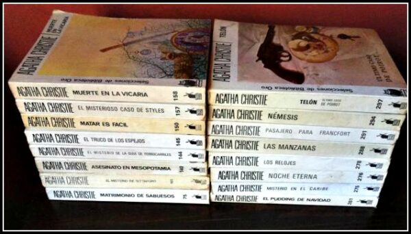 AGATHA CHRISTIE Varios titulos MOLINO