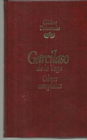 GARCILASO DE LA VEGA Obras completas Planeta