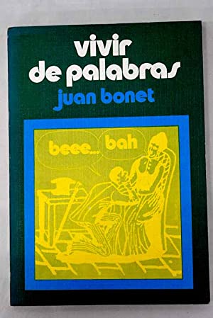 J. BONET Vivir de las palabras