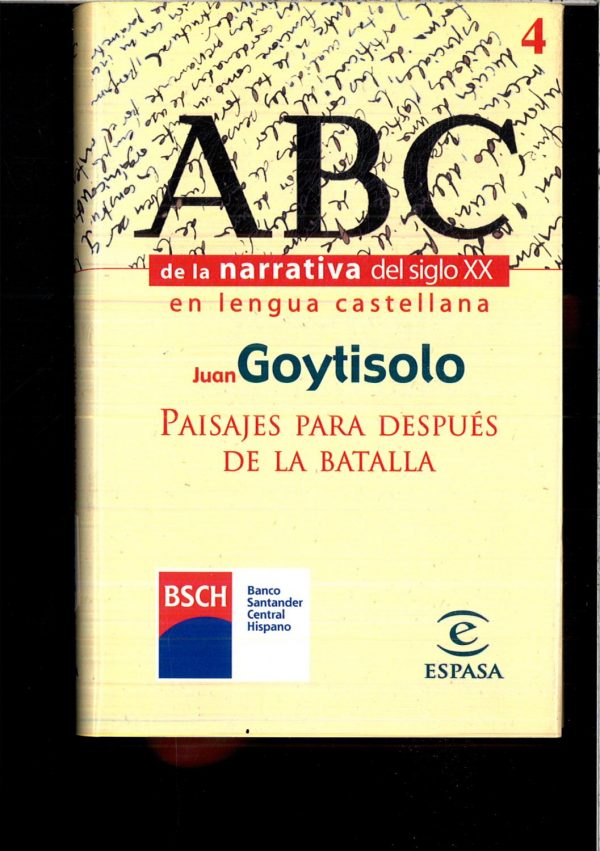 Juan GOYTISOLO Paisajes para despues de la batalla ABC