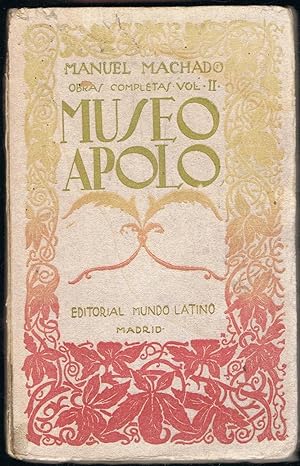 Manuel MACHADO Museo Apolo 1922