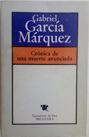 crónica de una muerte anunciada BRUGUERA