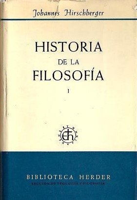 hirschberger Historia de la Filosofía tomo1