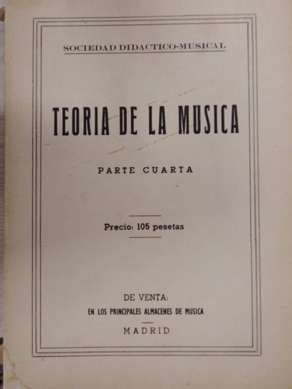 teoría de la música