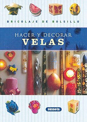 bricolaje de bolsillo hacer y decorar velas