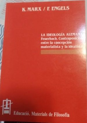 Ideología alemana Marx Engels