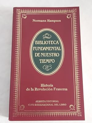 N HAMPSON Historia de la Revolución Francesa Alianza CIL