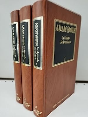 ADAM SMITH La riqueza de las naciones 1, 2 y 3 Bca de Economía ORBIS