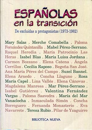 Españolas en la transición. De excluídas a protagonistas