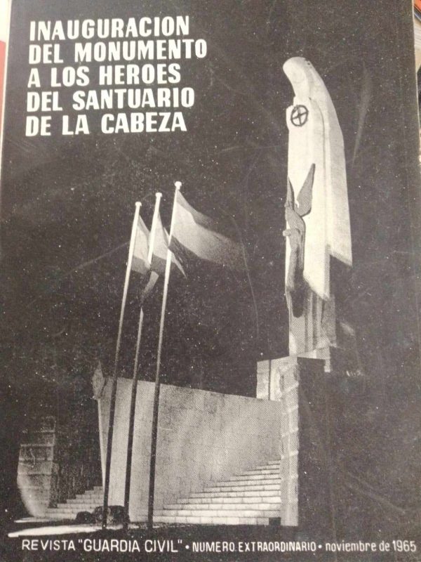 Inauguración del monumento a los hérores del santuario de la cabeza