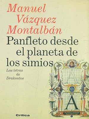 M VÁZQUEZ MONTALBAN Panfleto desde el planeta de los simios Crítica