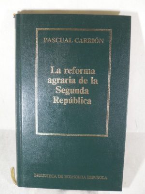 La reforma agraria de la segunda república