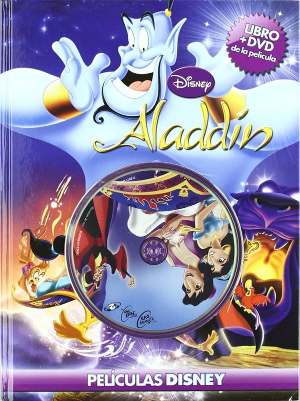 Películas disney libro dvd