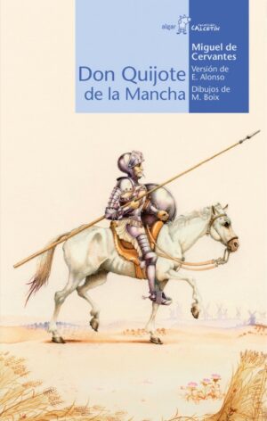 Don quijote de la Mancha Algar calcetin