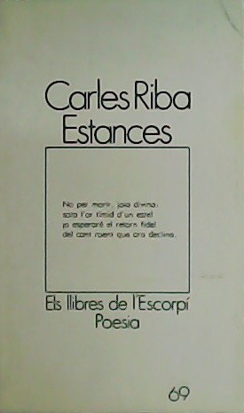 Estances Carles Riba