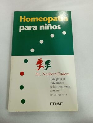 N ENDERS Homeopatía para niños Edaf