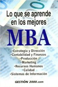 978848088913 Lo que se aprende en los mejores MBA