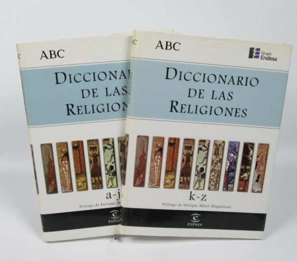 Diccionario de las religiones 2 tomos Espasa 842398639x