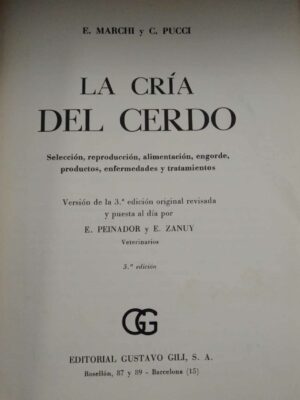 La cría del cerdo