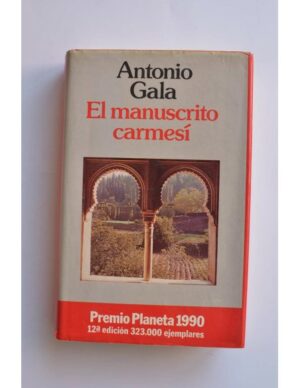 A GALA El manuscrito carmesí P PLaneta 1990