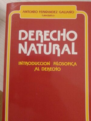 Derecho natural