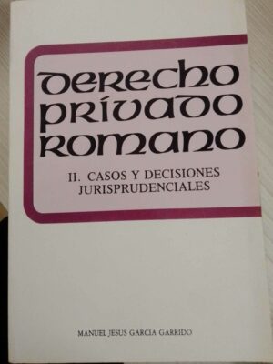 Derecho privado romano 2