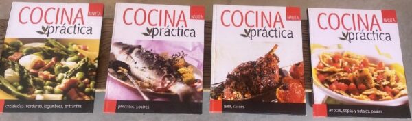 coleccion cocina práctica Nauta 4 tomos