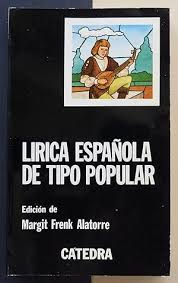 Lírica española de tipo popular ed cátedra