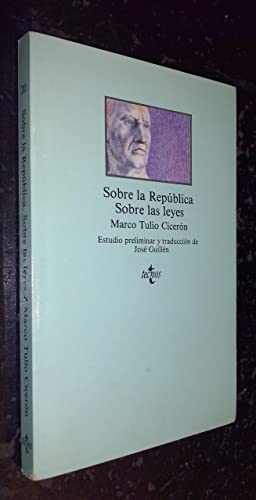 MARCO TULIO CICERÓN Sobre la República Sobre las leyes 8430912916