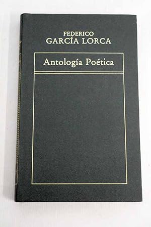 F GARCÍA LORCA Antología poética Orbis 8475300685 1982