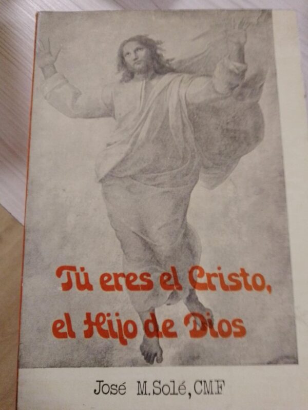 Tú eres el Cristo, el hijo de Dios