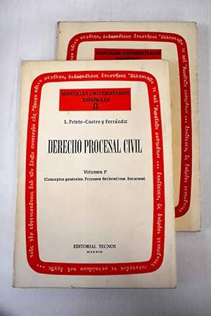 Derecho procesal civil L Prieto Castro y Ferrándiz