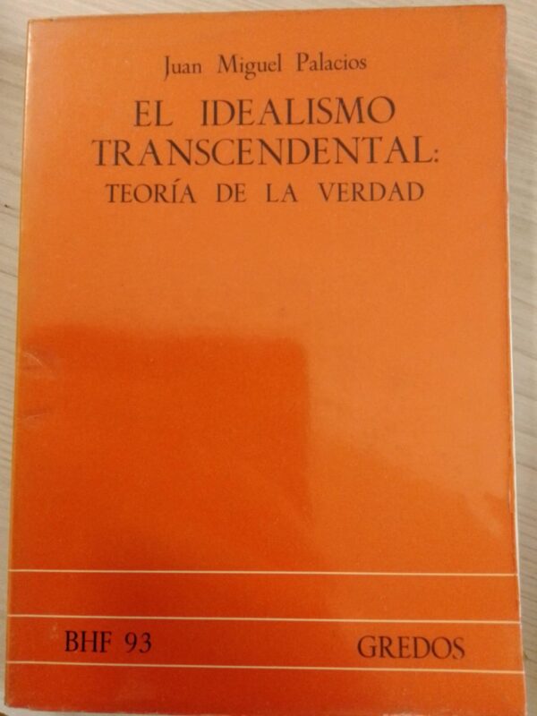 El idealismo trascendental