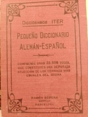 Pequeño diccionario Iter Alemán-español