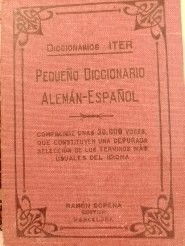 Pequeño diccionario Iter Alemán-español