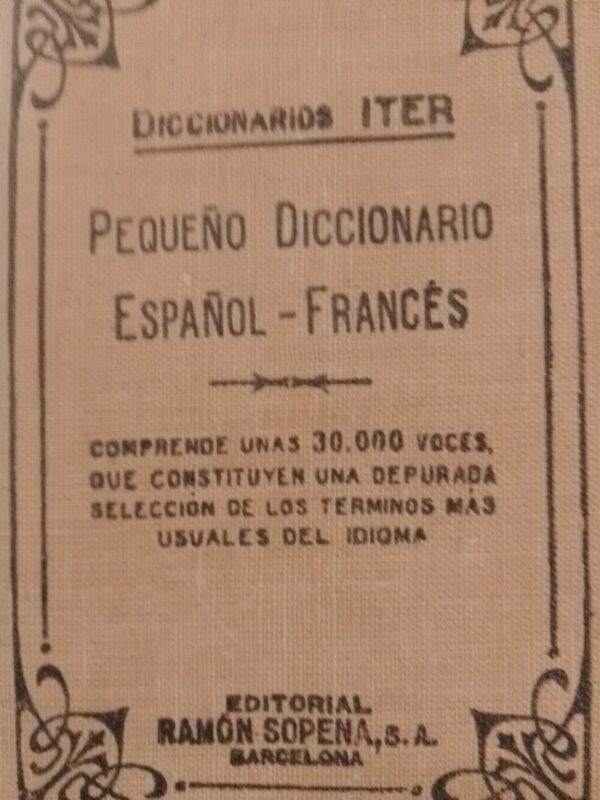 Pequeño diccionario Iter Español-francés