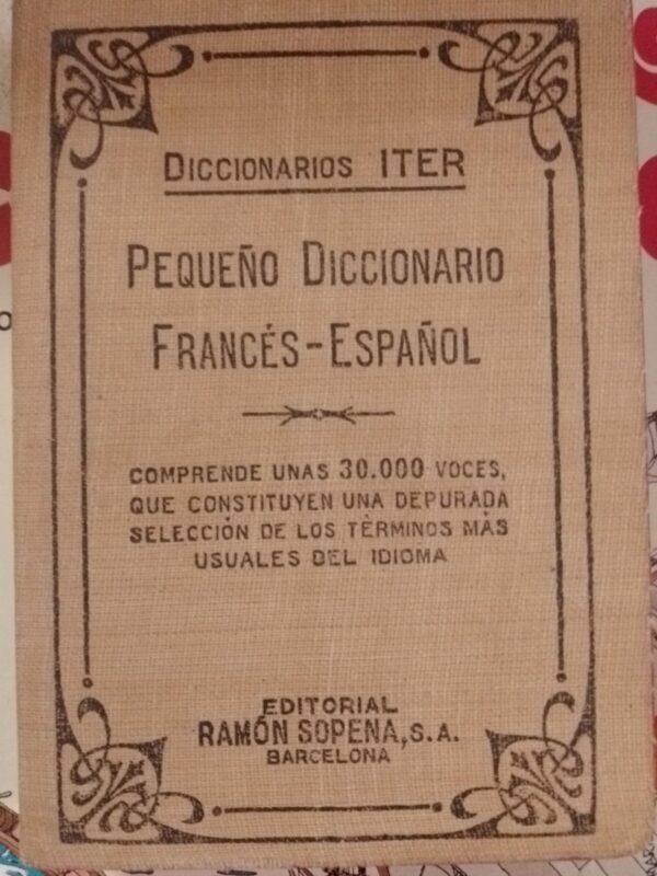 Pequeño diccionario Iter Francés-español