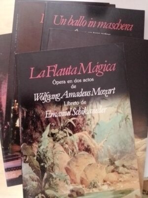 Libretos ópera bilingüe