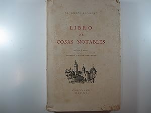 Libro de cosas notables Castellon 1945
