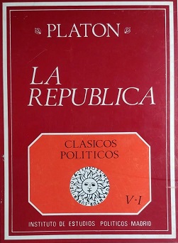 PLATÓN La República tomo 1ºde 3 Bilingue