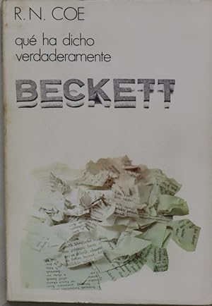 R N Coe Que ha dicho verdaderamente Beckett