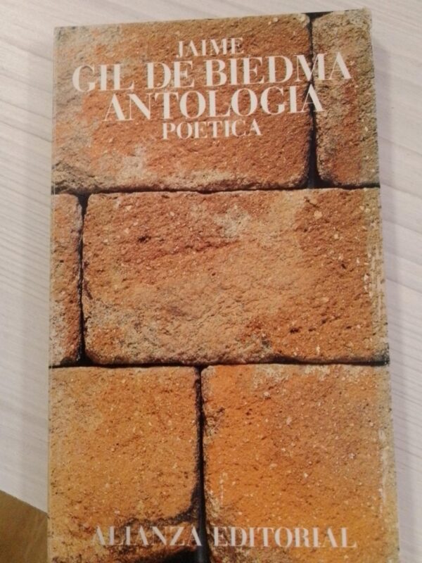 Antología poética Gil de Biedma