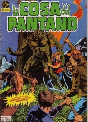 Comic grapa cosa pantano