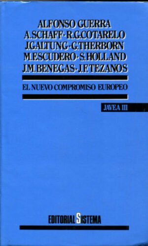 El nuevo compromiso europeo Javea III Sistema 1987 8486497051