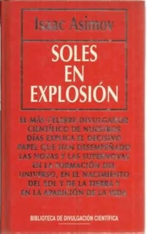 I ASIMOV Soles en explosión RBA 1994 8447305082