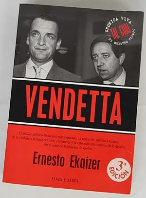 Ernesto Ekaizer Vendetta P J 1996 8401390532
