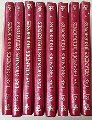 Las Grandes Religiones 8 tomos P J 1965