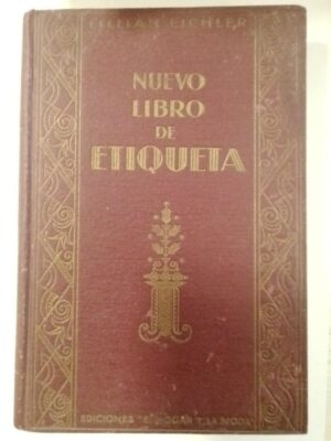 Nuevo libro de etiqueta