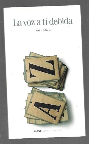 La voz a ti debida