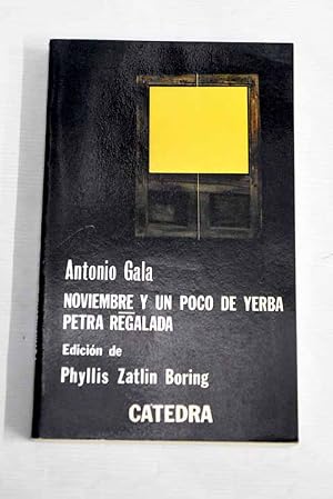 A GALA Noviembre y un poco de yerba Petra regalada Cátedra